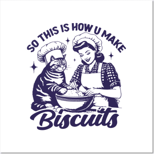 Cat Biscuits Posters and Art